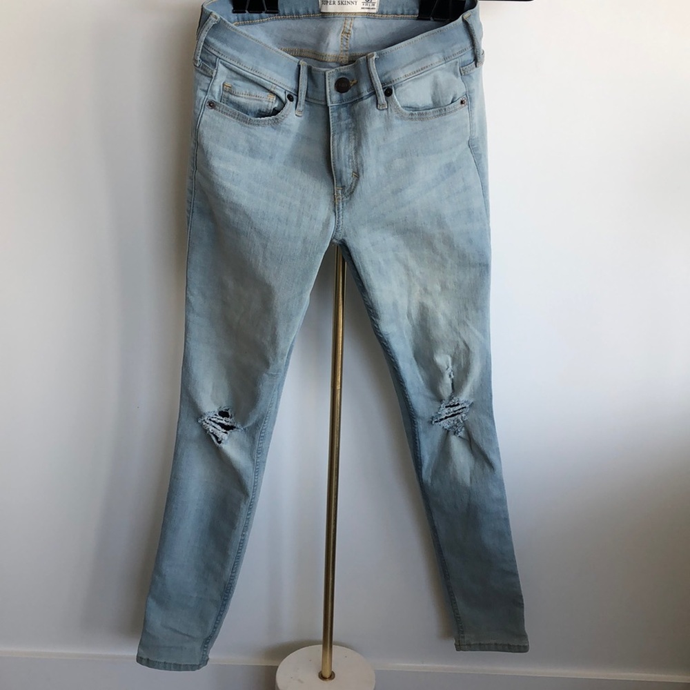 Abercrombie skinny jeans W25 L29